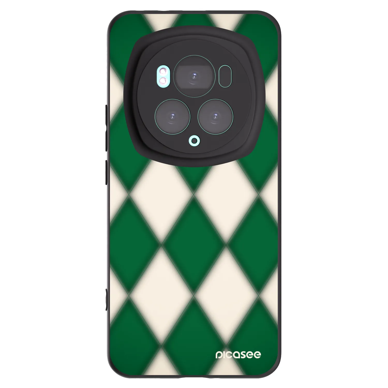 Picasee Μαύρη θήκη σιλικόνης για Honor Magic6 Pro - Emerald Diamond