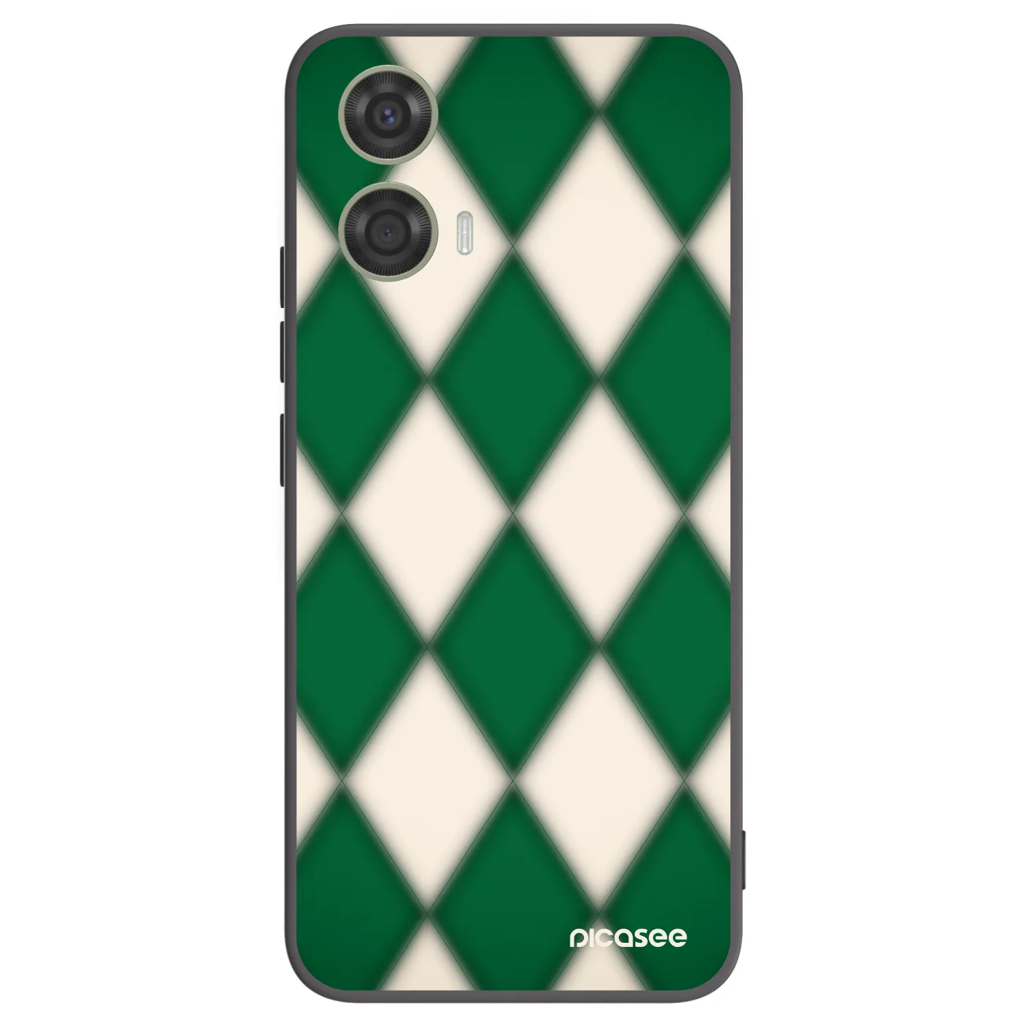 Picasee Μαύρη θήκη σιλικόνης για Motorola Moto G24 - Emerald Diamond