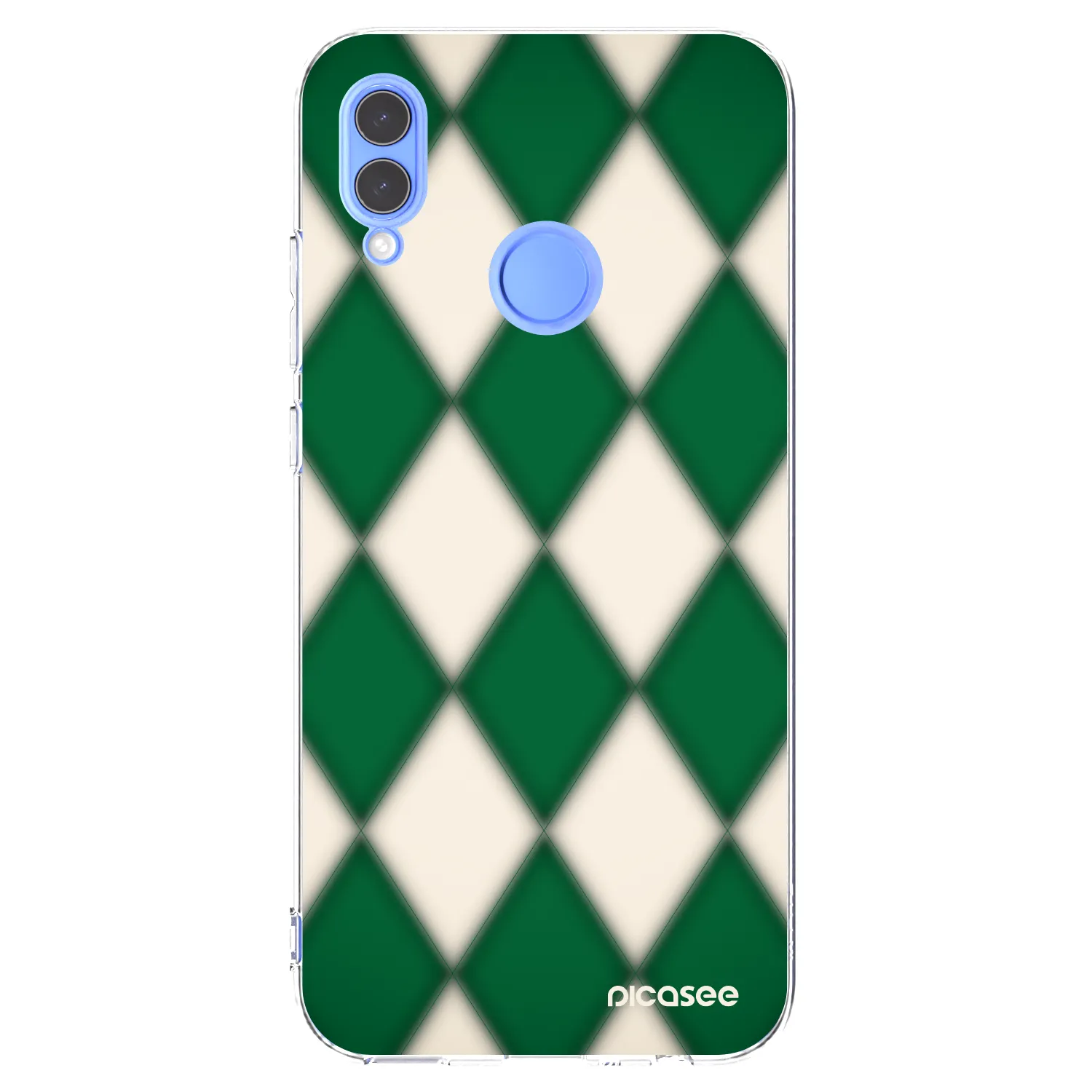 Picasee διαφανής θήκη σιλικόνης Honor 10 Lite - Emerald Diamond