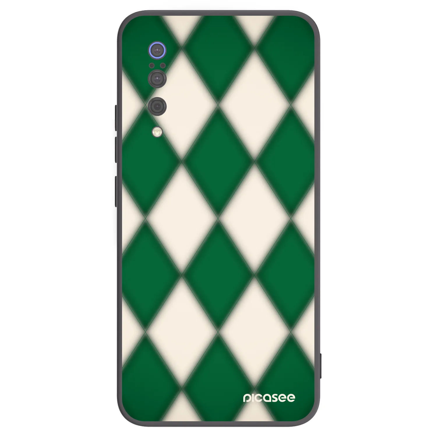 Picasee Μαύρη θήκη σιλικόνης για Xiaomi Mi 9 - Emerald Diamond