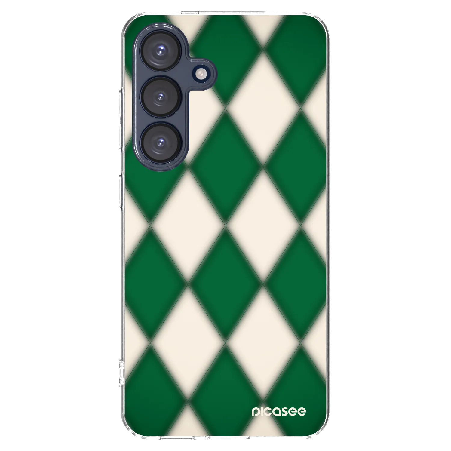 Picasee διαφανής θήκη σιλικόνης Samsung Galaxy S25 5G - Emerald Diamond