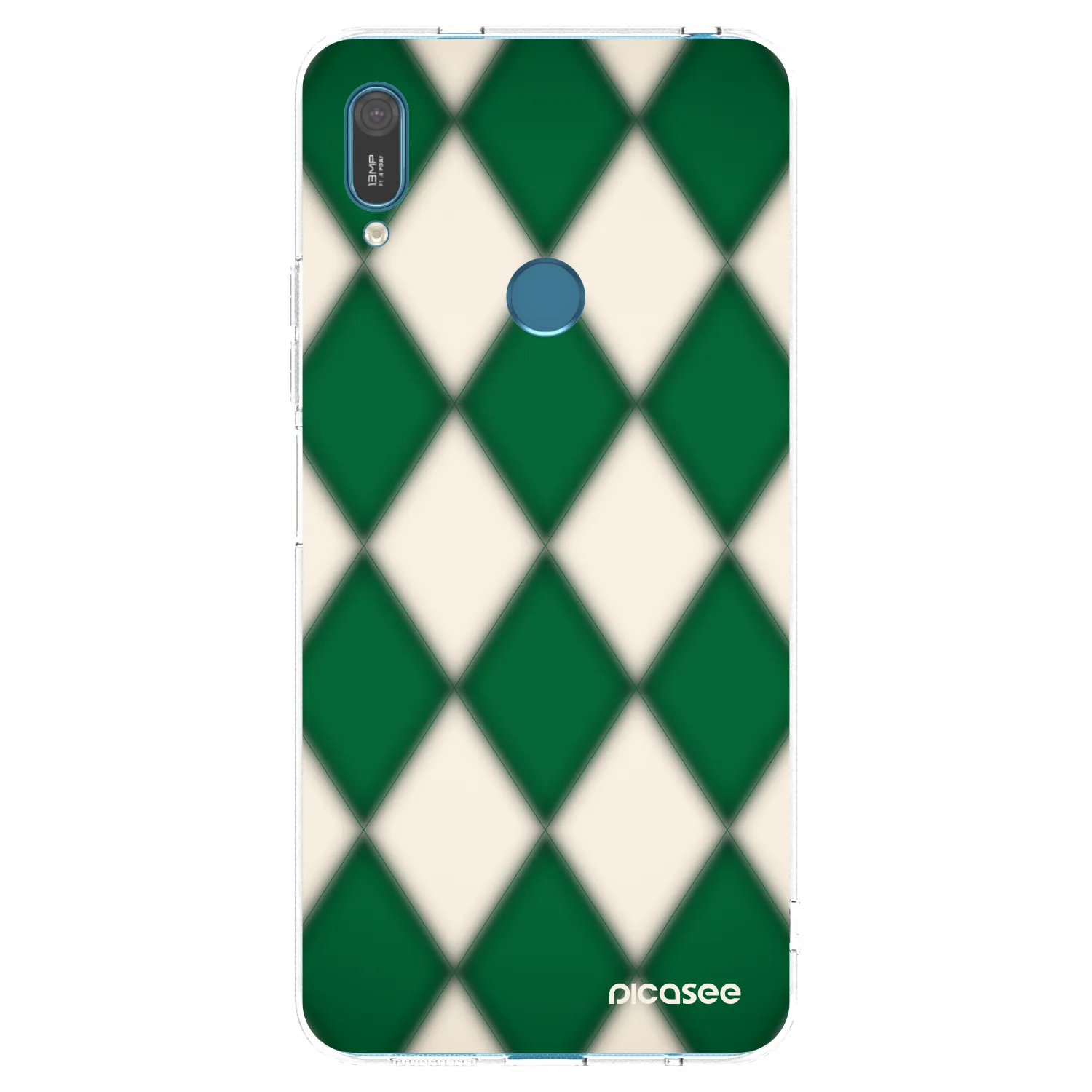 Picasee διαφανής θήκη σιλικόνης Huawei Y7 2019 - Emerald Diamond