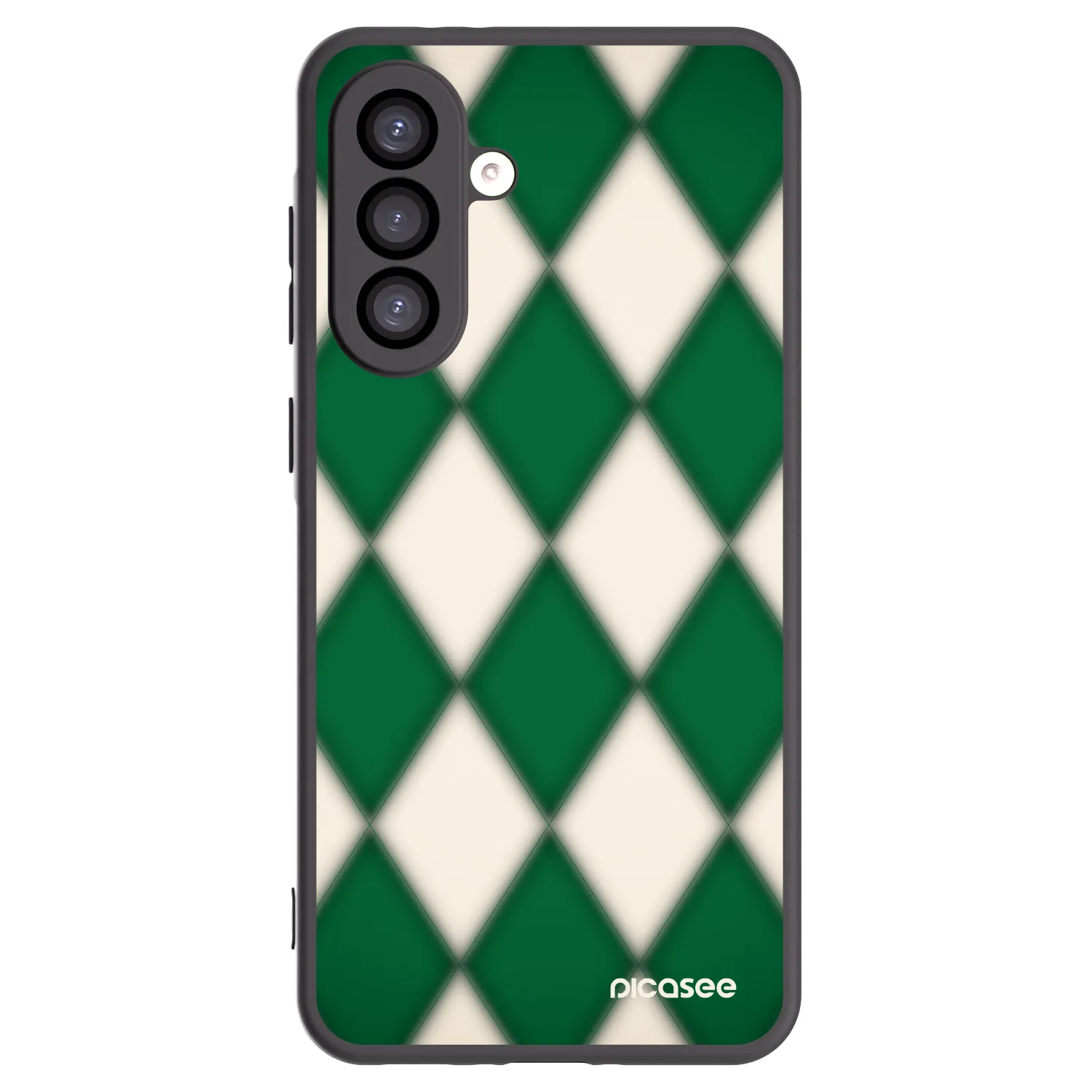 Picasee Μαύρη θήκη σιλικόνης για Samsung Galaxy A26 5G A266B - Emerald Diamond