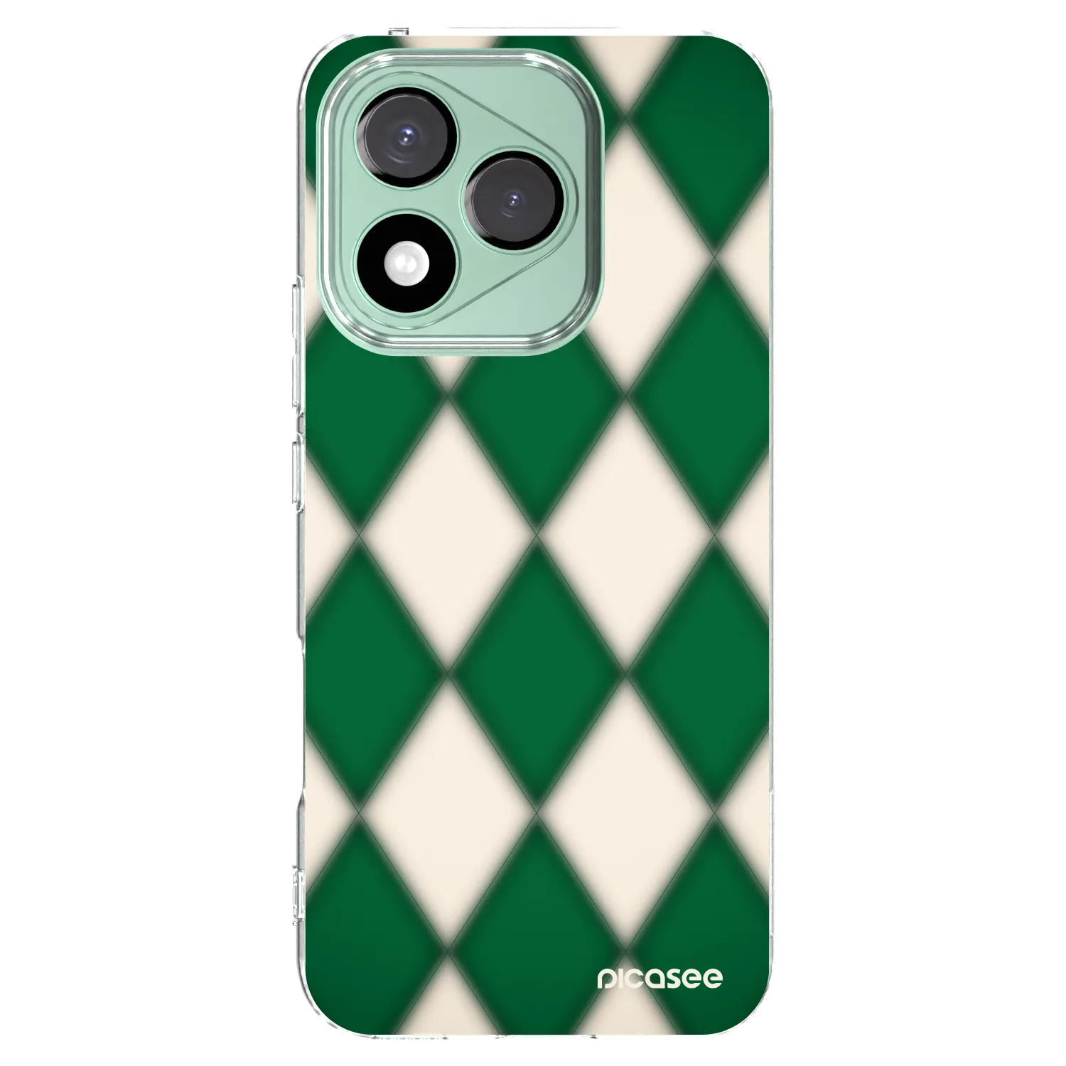 Picasee διαφανής θήκη σιλικόνης Honor 400 Lite 5G - Emerald Diamond