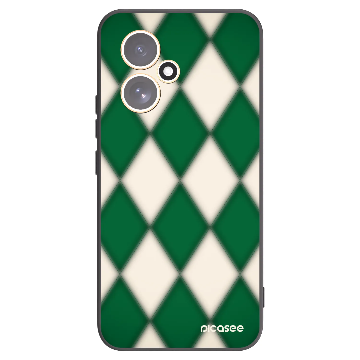 Picasee Μαύρη θήκη σιλικόνης για Honor 400 5G - Emerald Diamond