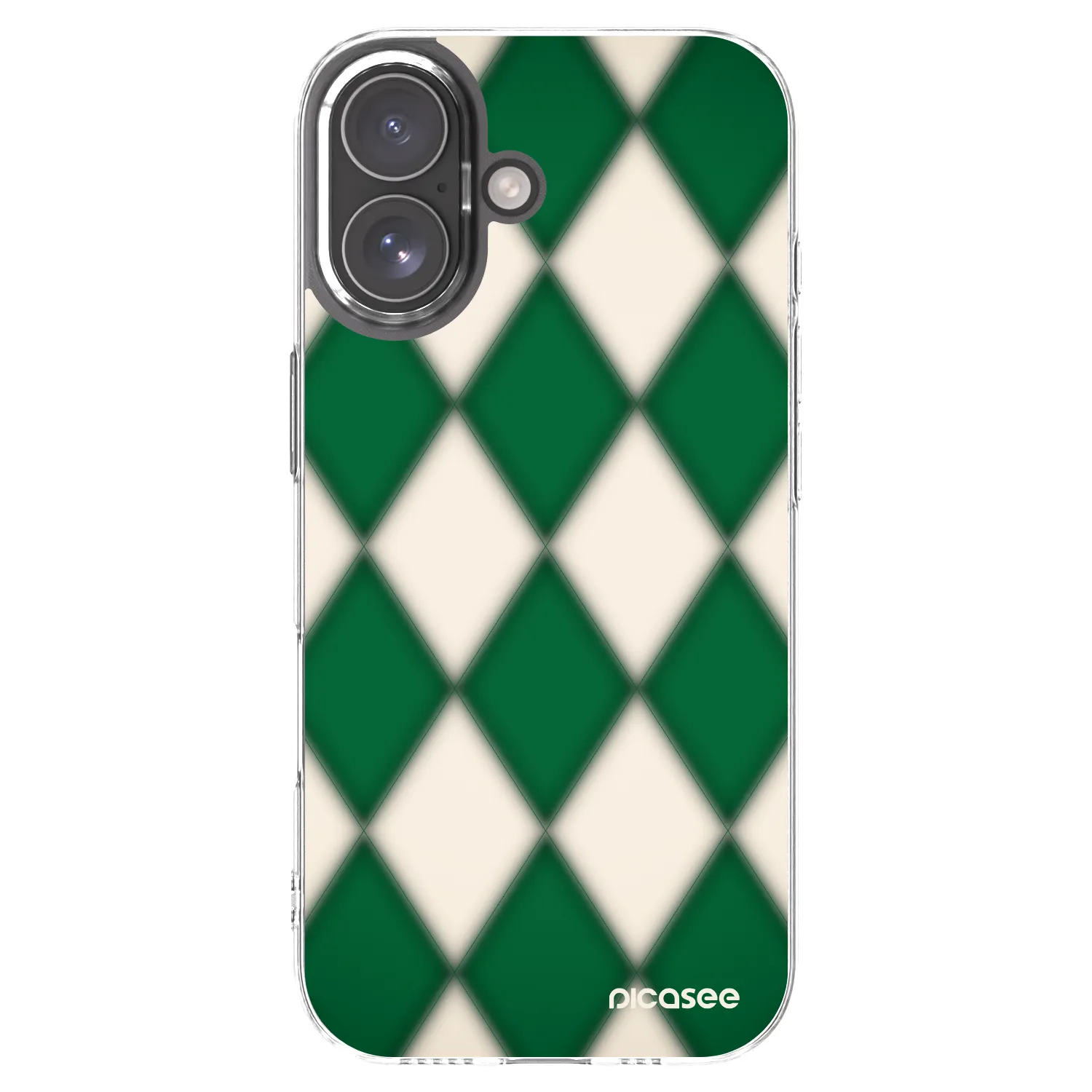 Picasee διαφανής θήκη σιλικόνης Apple iPhone 17 - Emerald Diamond