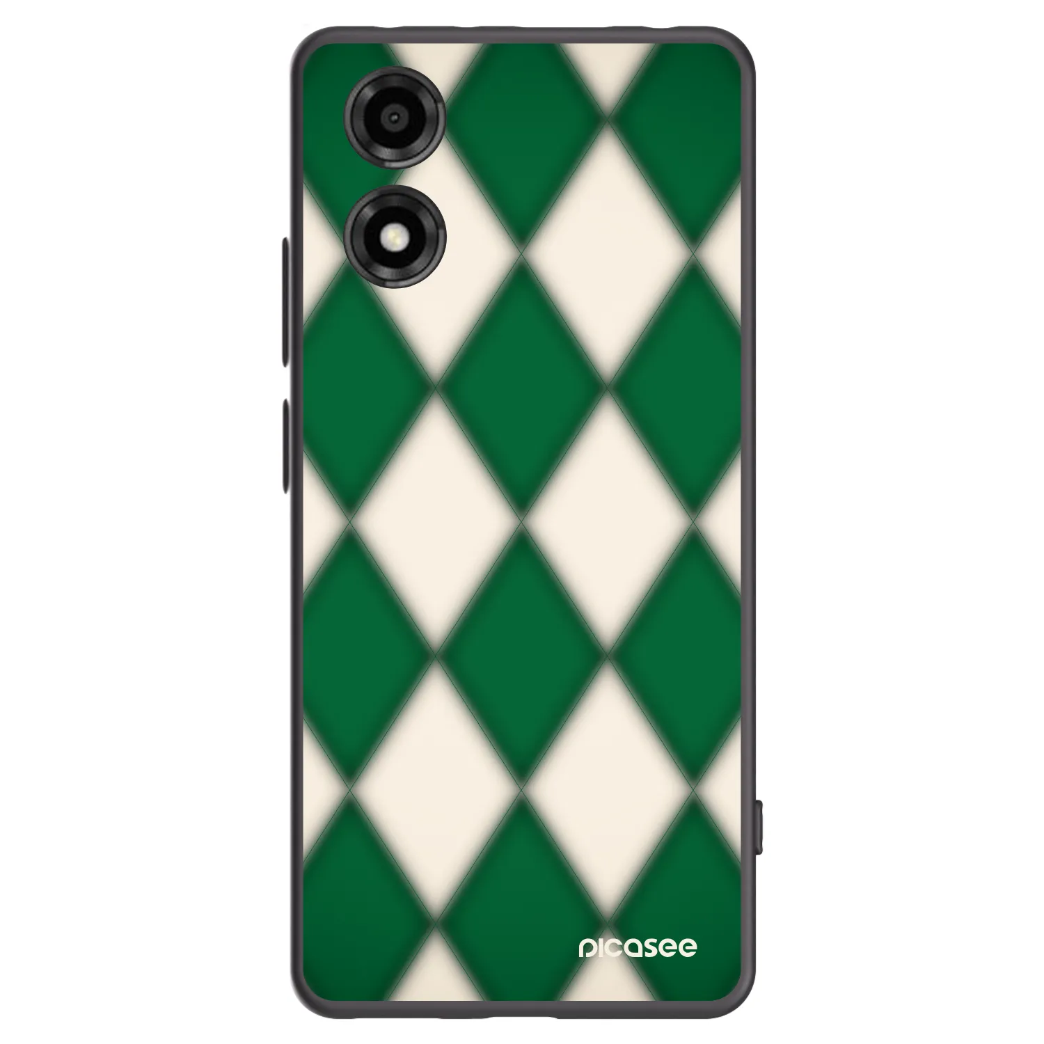 Picasee Μαύρη θήκη σιλικόνης για Motorola Moto E14 - Emerald Diamond