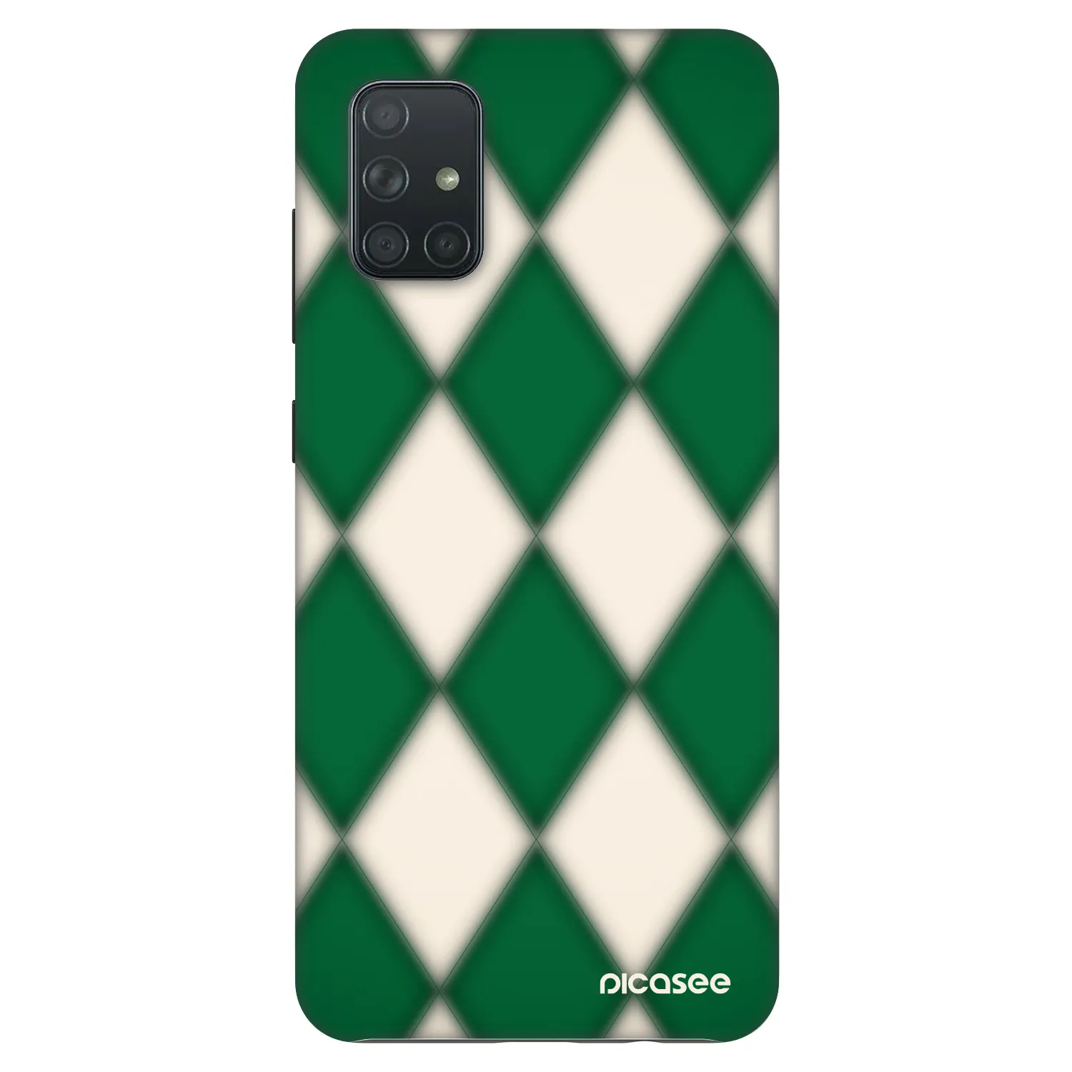 Picasee Fashion Case για Samsung Galaxy A71 A715F - Emerald Diamond
