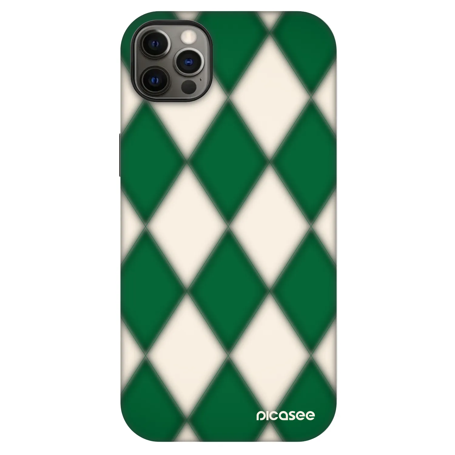 Picasee Fashion Case MagSafe για Apple iPhone 12 Pro Max - Emerald Diamond