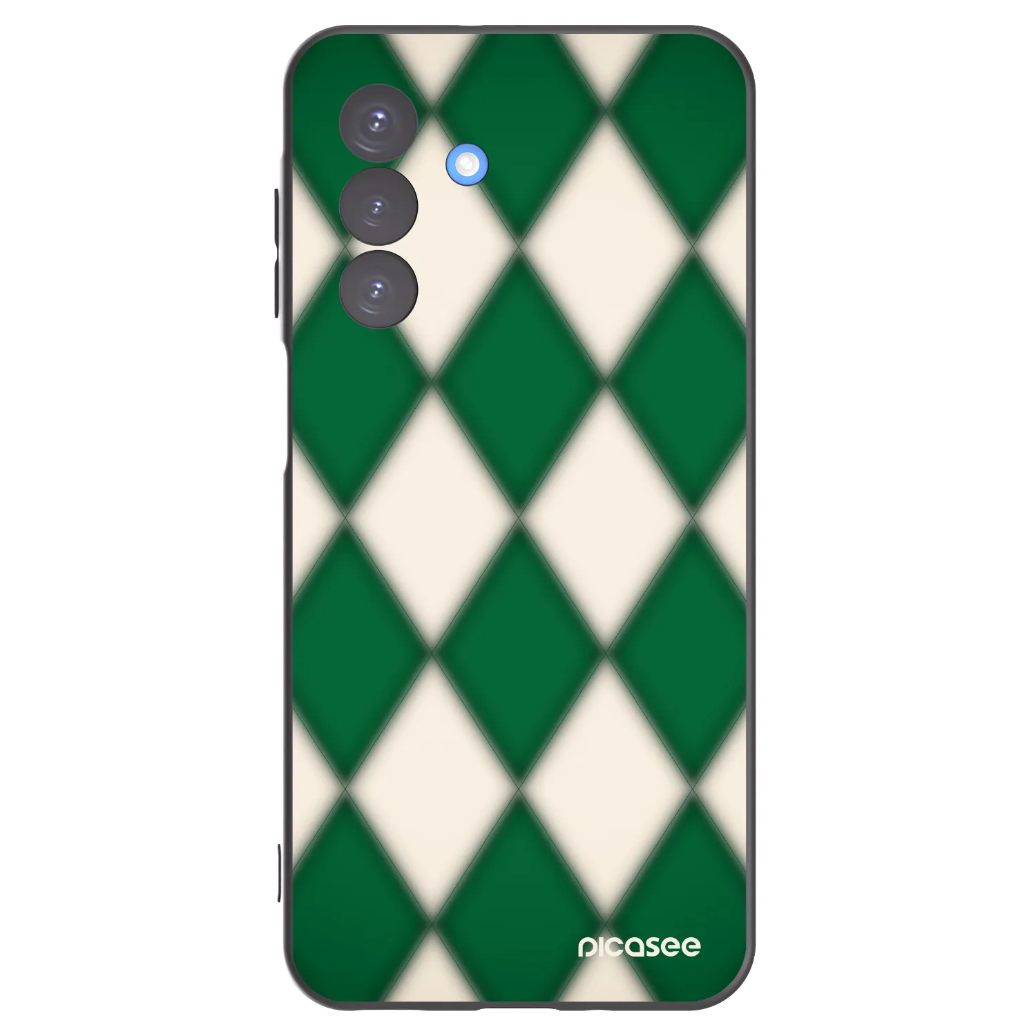 Picasee Μαύρη θήκη σιλικόνης για Samsung Galaxy A17 5G - Emerald Diamond