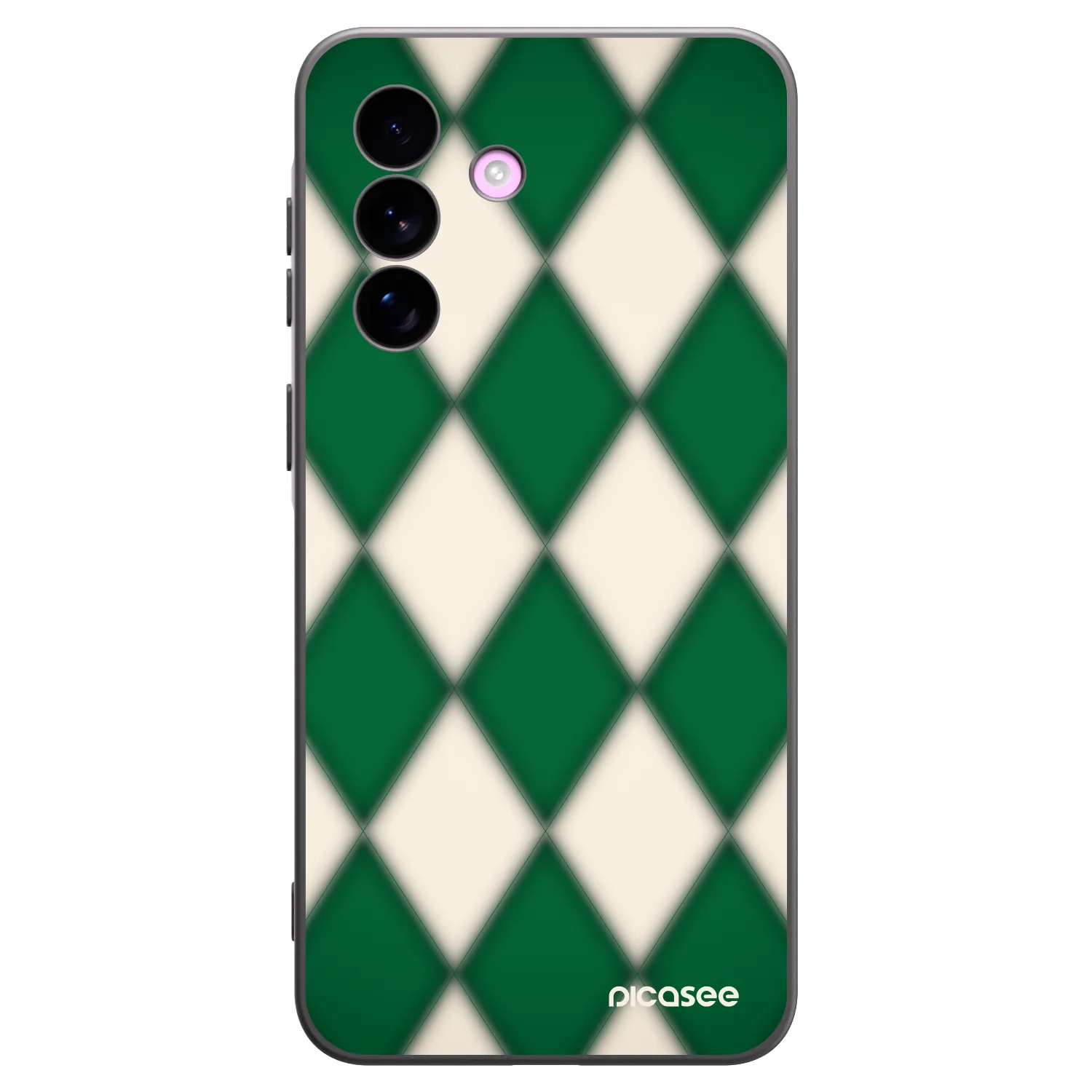 Picasee Μαύρη θήκη σιλικόνης για Samsung Galaxy A57 5G - Emerald Diamond