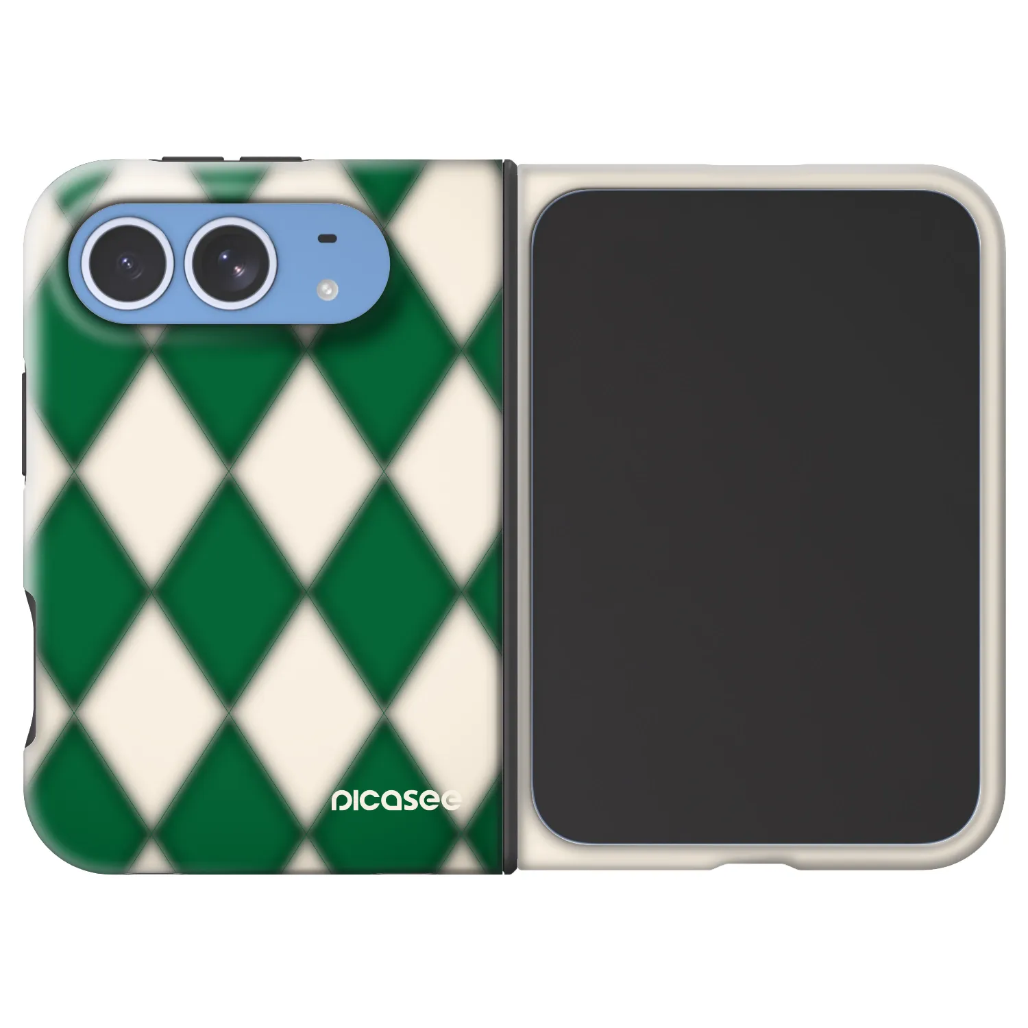 Picasee Fashion Case MagSafe για Apple iPhone Duo - Emerald Diamond