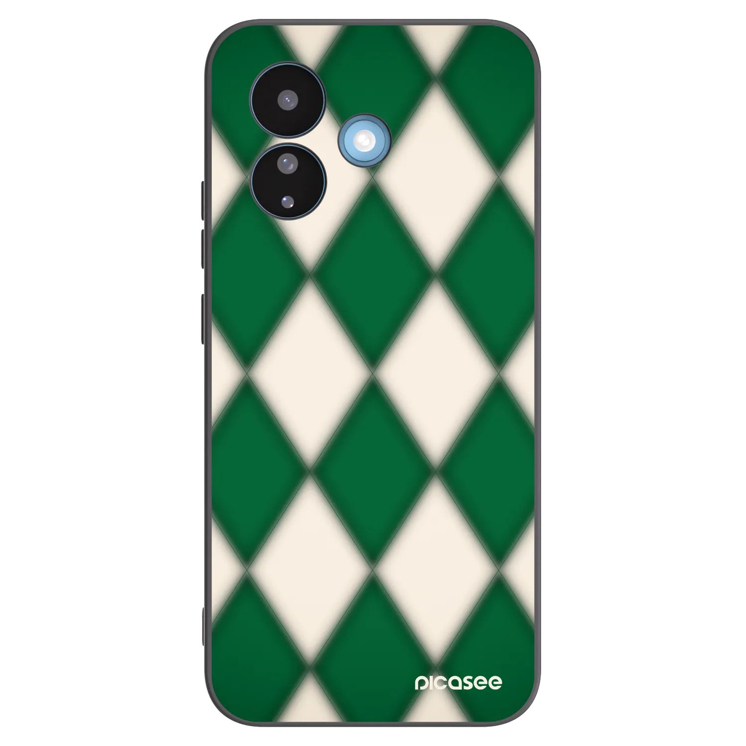 Picasee Μαύρη θήκη σιλικόνης για Xiaomi Redmi Note 17 Pro 5G - Emerald Diamond