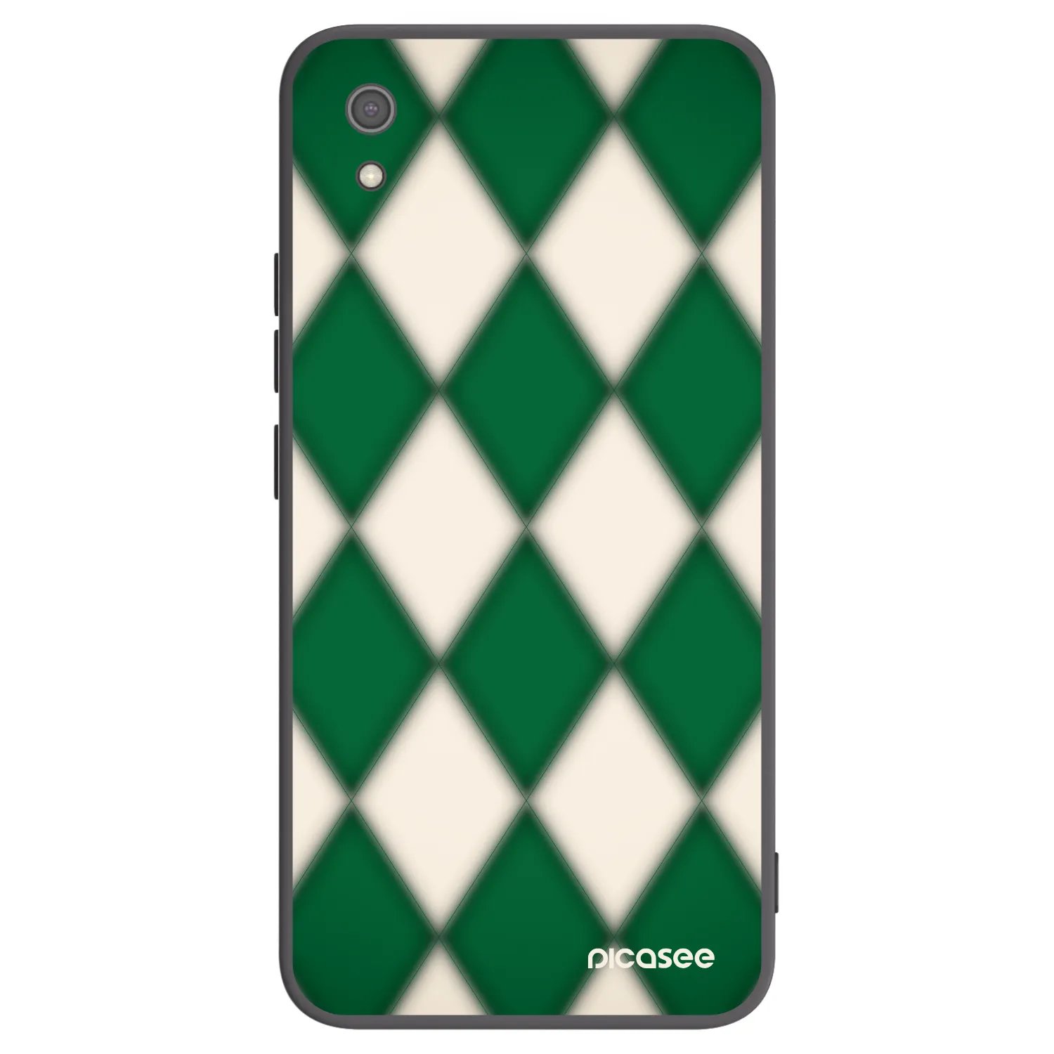 Picasee Μαύρη θήκη σιλικόνης για Xiaomi Redmi 7A - Emerald Diamond