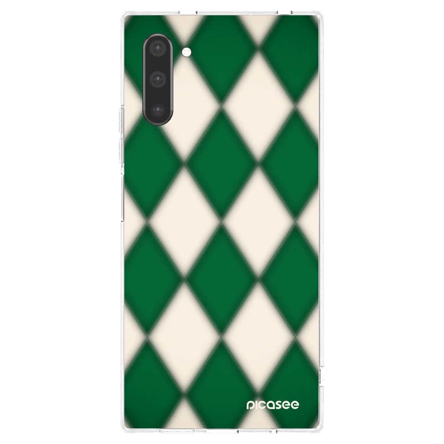 Picasee διαφανής θήκη σιλικόνης Samsung Galaxy Note 10 N970F - Emerald Diamond