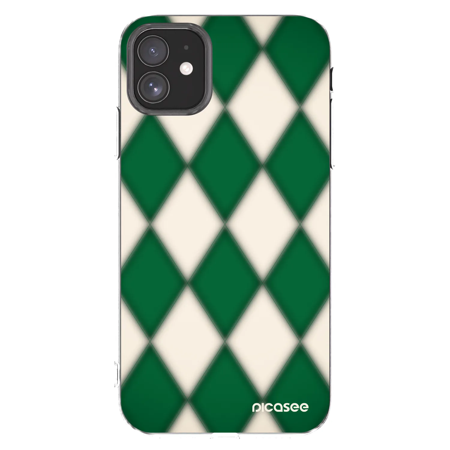 Picasee διαφανής θήκη σιλικόνης Apple iPhone 11 - Emerald Diamond