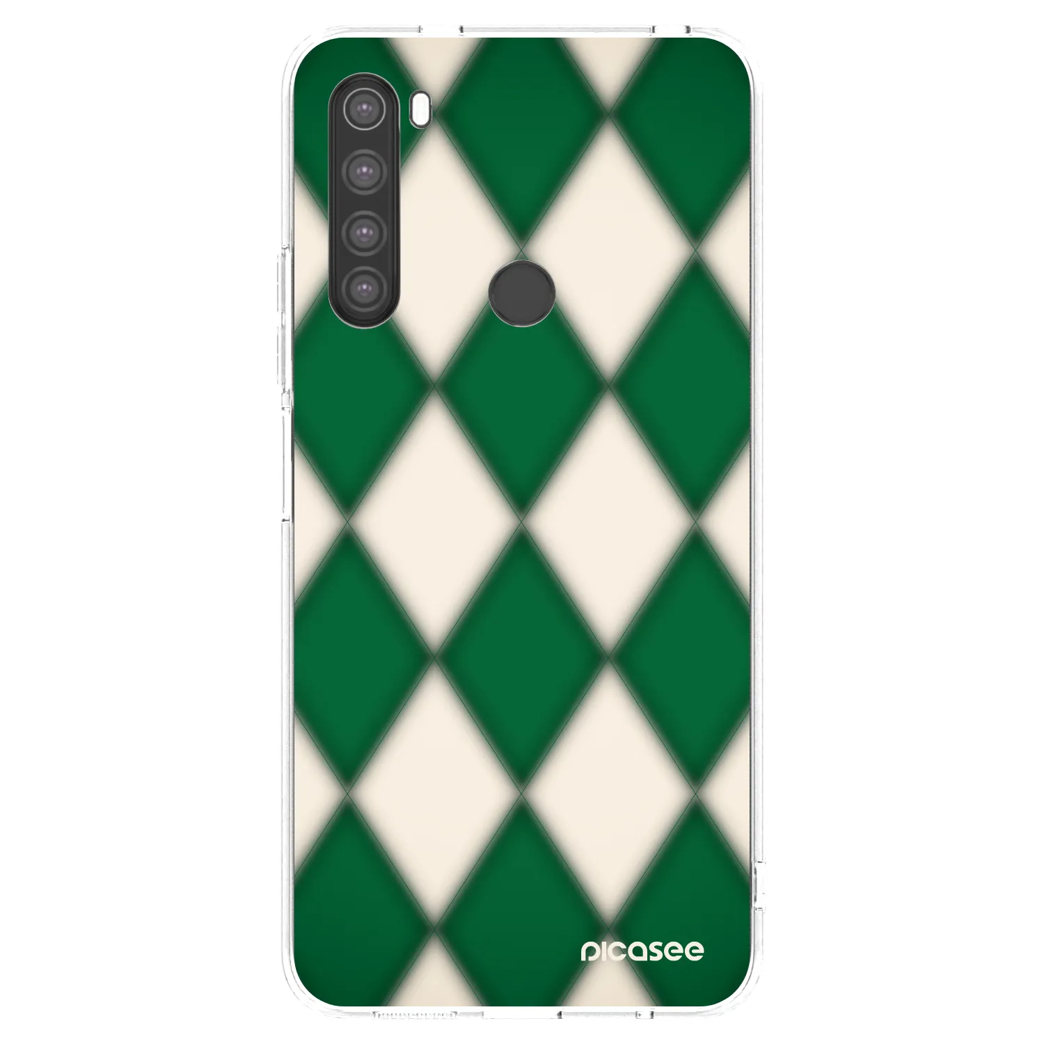 Picasee διαφανής θήκη σιλικόνης Xiaomi Redmi Note 8 - Emerald Diamond