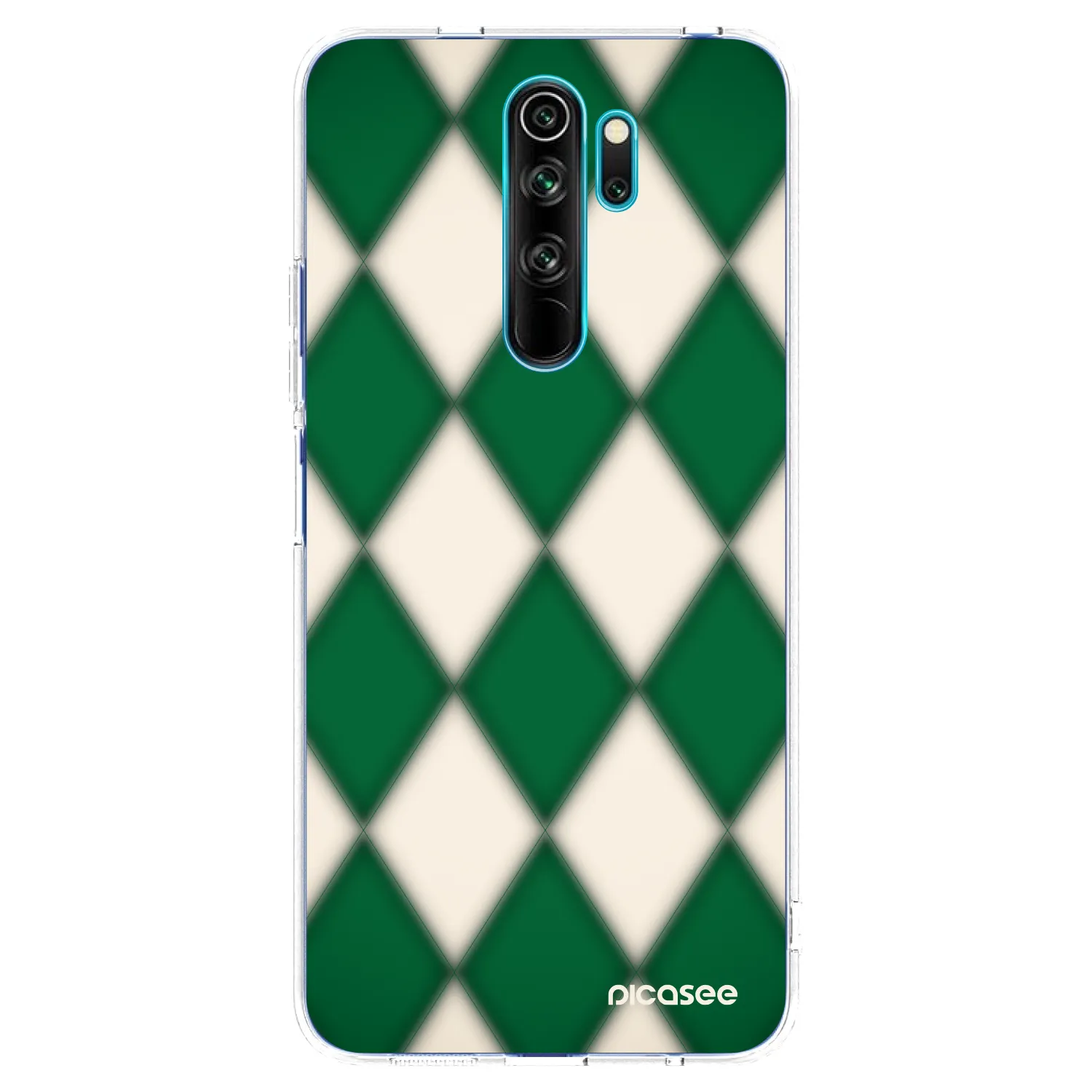 Picasee διαφανής θήκη σιλικόνης Xiaomi Redmi Note 8 Pro - Emerald Diamond