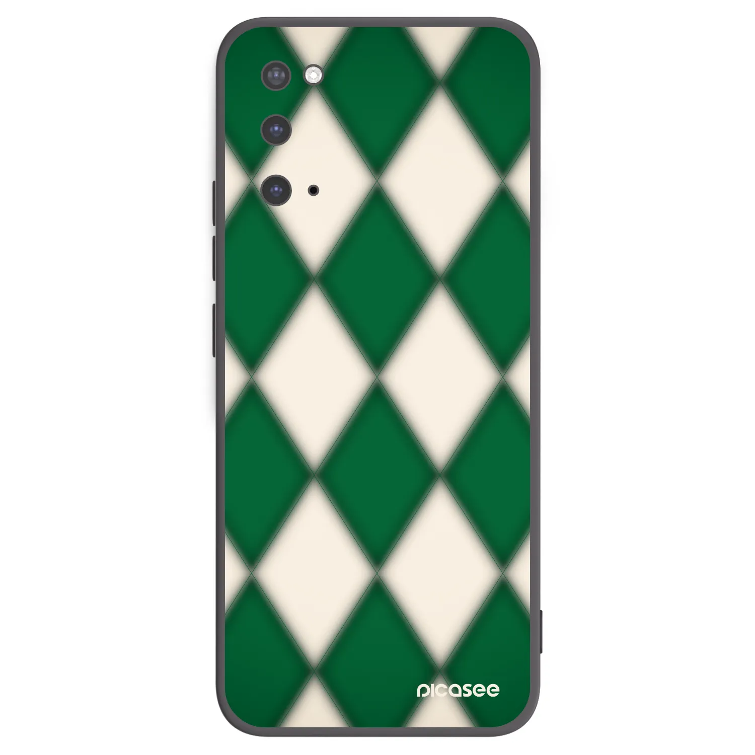 Picasee Μαύρη θήκη σιλικόνης για Samsung Galaxy S20 G980F - Emerald Diamond