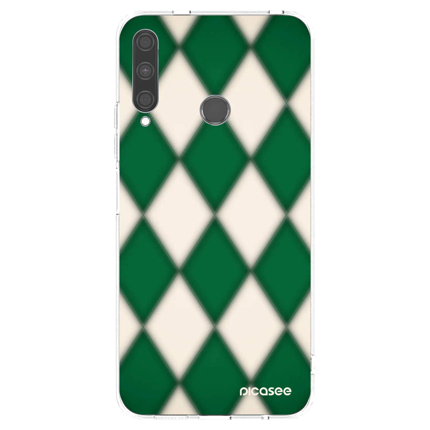 Picasee διαφανής θήκη σιλικόνης Huawei P40 Lite E - Emerald Diamond