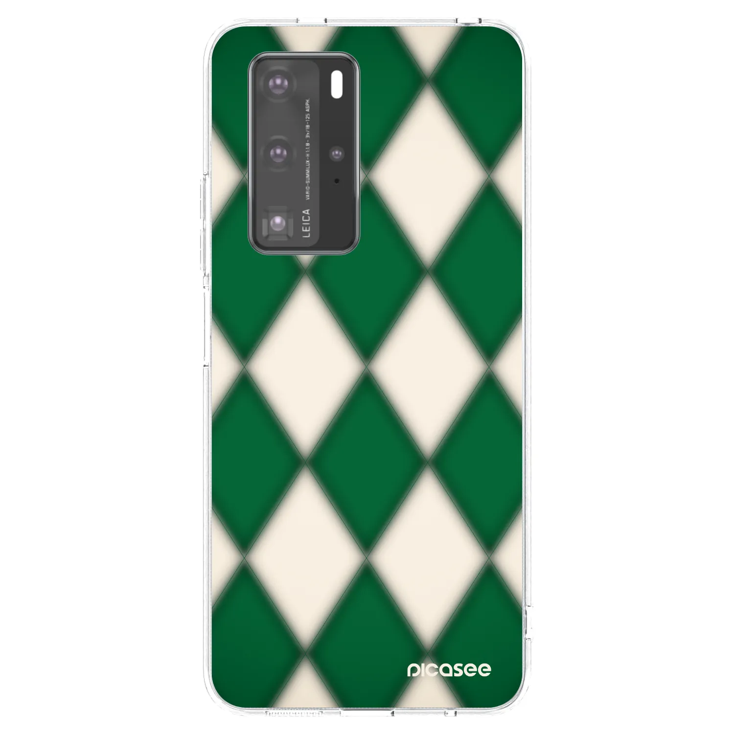 Picasee διαφανής θήκη σιλικόνης Huawei P40 Pro - Emerald Diamond