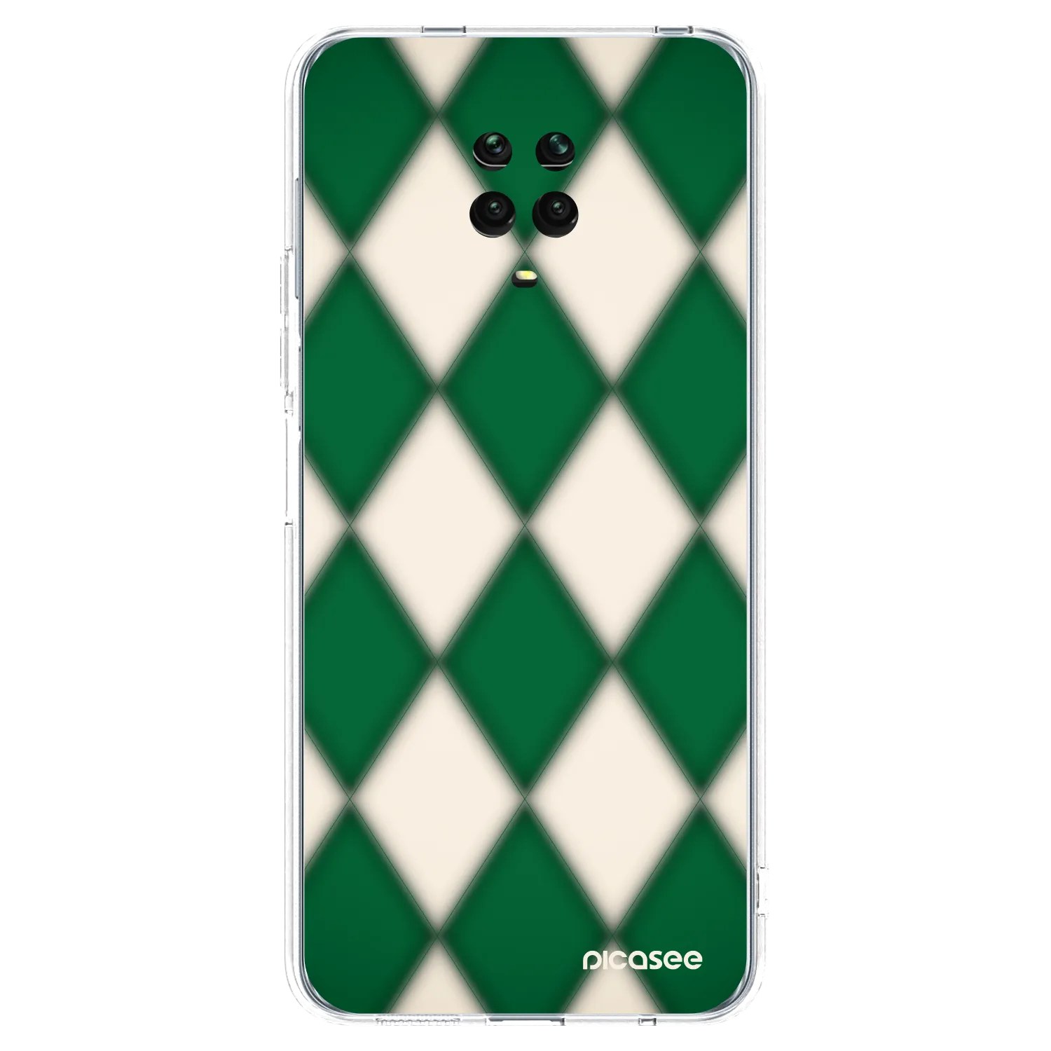 Picasee διαφανής θήκη σιλικόνης Xiaomi Redmi Note 9 Pro - Emerald Diamond