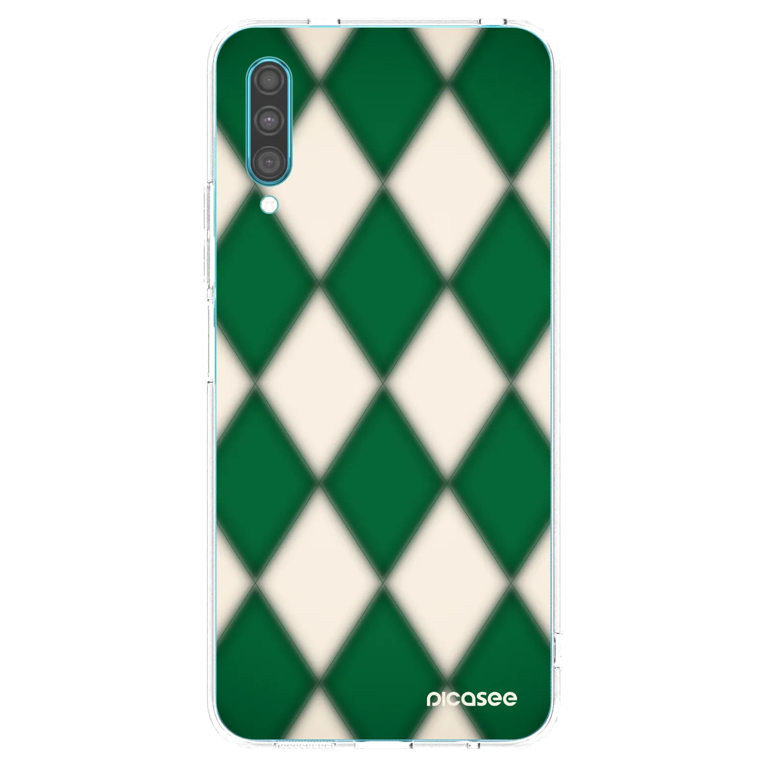 Picasee διαφανής θήκη σιλικόνης Samsung Galaxy A30s A307F - Emerald Diamond