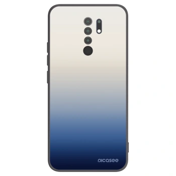 Picasee Μαύρη θήκη σιλικόνης για Xiaomi Redmi 9 - Gravity Fade