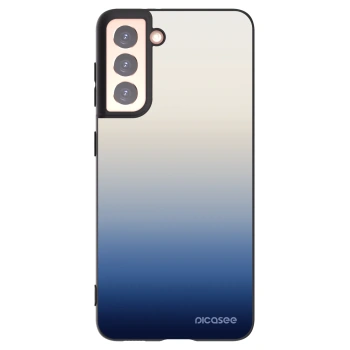 Picasee Μαύρη θήκη σιλικόνης για Samsung Galaxy S21 5G G991B - Gravity Fade