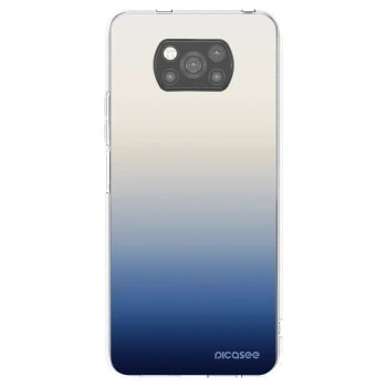 Picasee Μαύρη θήκη σιλικόνης για Xiaomi Poco X3 Pro - Gravity Fade