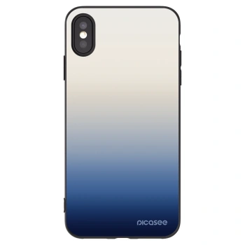 Picasee Μαύρη θήκη σιλικόνης για Apple iPhone XS Max - Gravity Fade