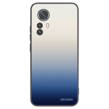 Picasee Μαύρη θήκη σιλικόνης για Xiaomi 12 Pro - Gravity Fade