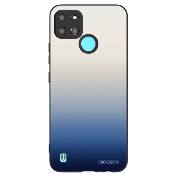 Picasee Μαύρη θήκη σιλικόνης για Realme C21Y - Gravity Fade
