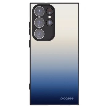 Picasee Μαύρη θήκη σιλικόνης για Samsung Galaxy S23 Ultra 5G - Gravity Fade