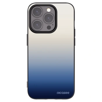 Picasee Μαύρη θήκη σιλικόνης για Apple iPhone 15 Pro - Gravity Fade