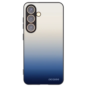 Picasee Μαύρη θήκη σιλικόνης για Samsung Galaxy S24 S921B 5G - Gravity Fade