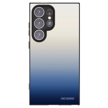 Picasee Μαύρη θήκη σιλικόνης για Samsung Galaxy S24 Ultra S928B 5G - Gravity Fade