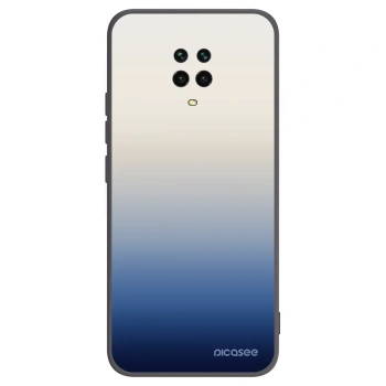 Picasee Μαύρη θήκη σιλικόνης για Xiaomi Redmi Note 9 Pro - Gravity Fade