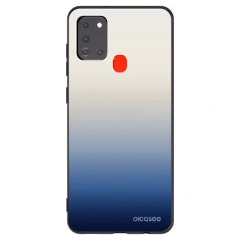 Picasee Μαύρη θήκη σιλικόνης για Samsung Galaxy A21s - Gravity Fade