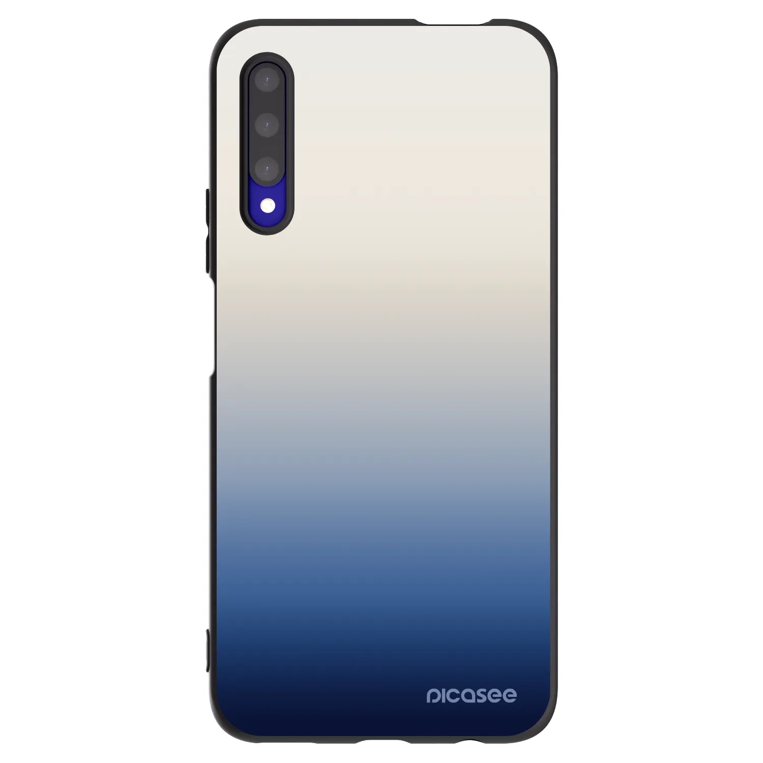 Picasee Μαύρη θήκη σιλικόνης για Honor 9X Pro - Gravity Fade