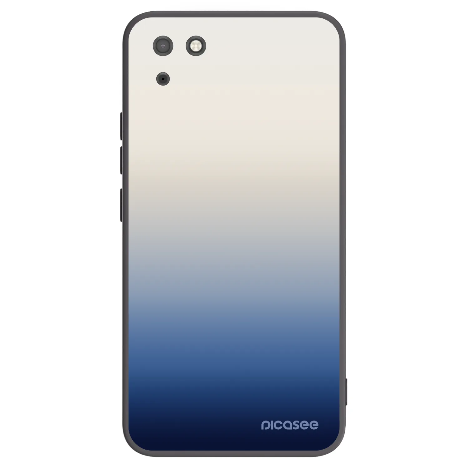 Picasee Μαύρη θήκη σιλικόνης για Huawei Y5P - Gravity Fade