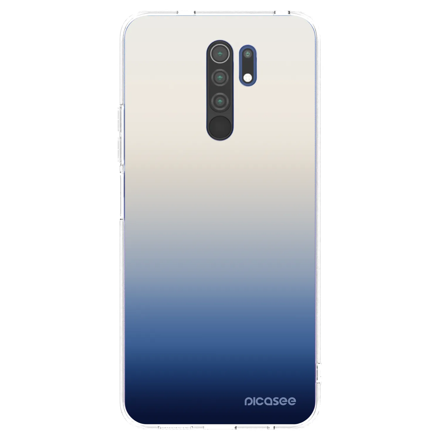 Picasee διαφανής θήκη σιλικόνης Xiaomi Redmi 9 - Gravity Fade