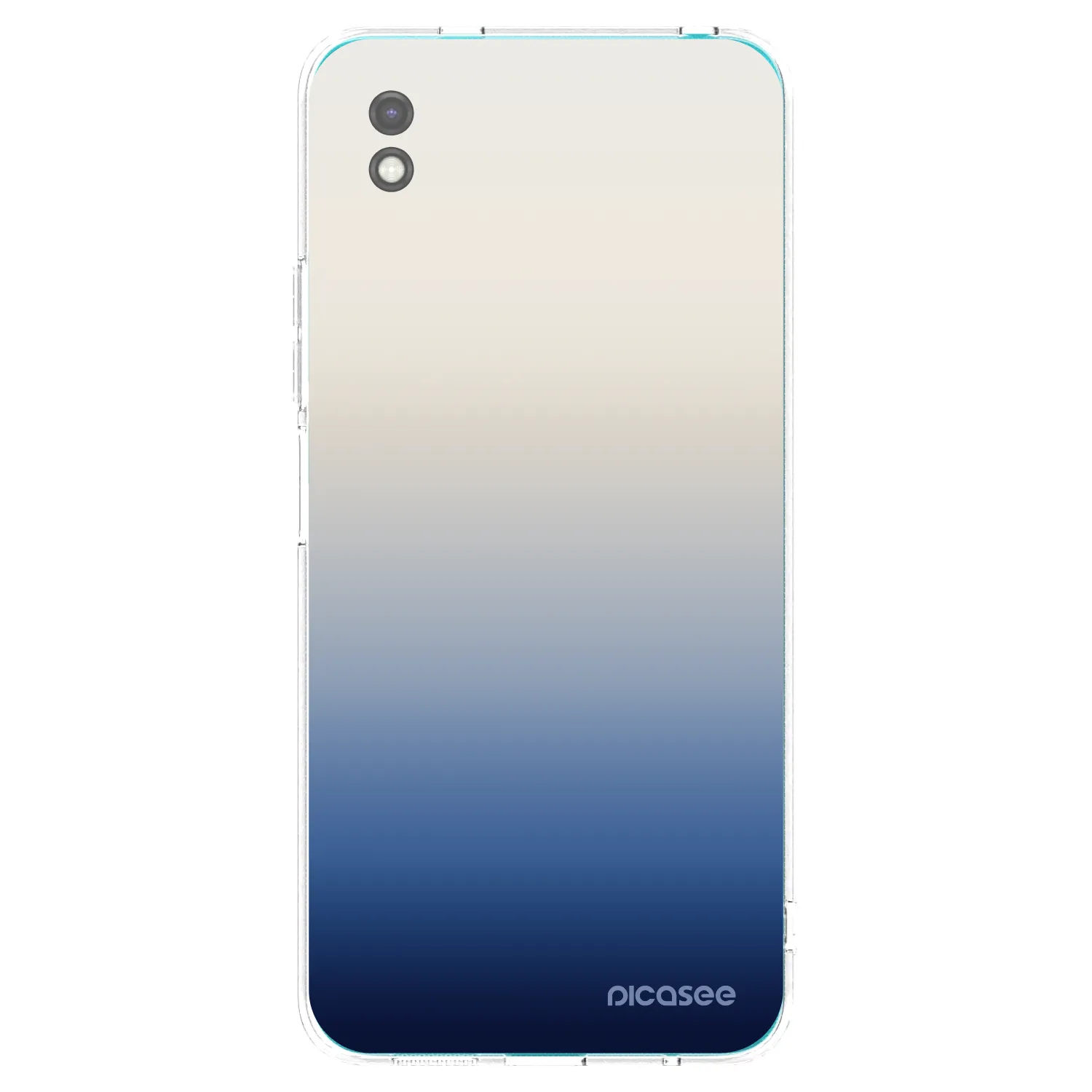 Picasee Μαύρη θήκη σιλικόνης για Xiaomi Redmi 9A - Gravity Fade