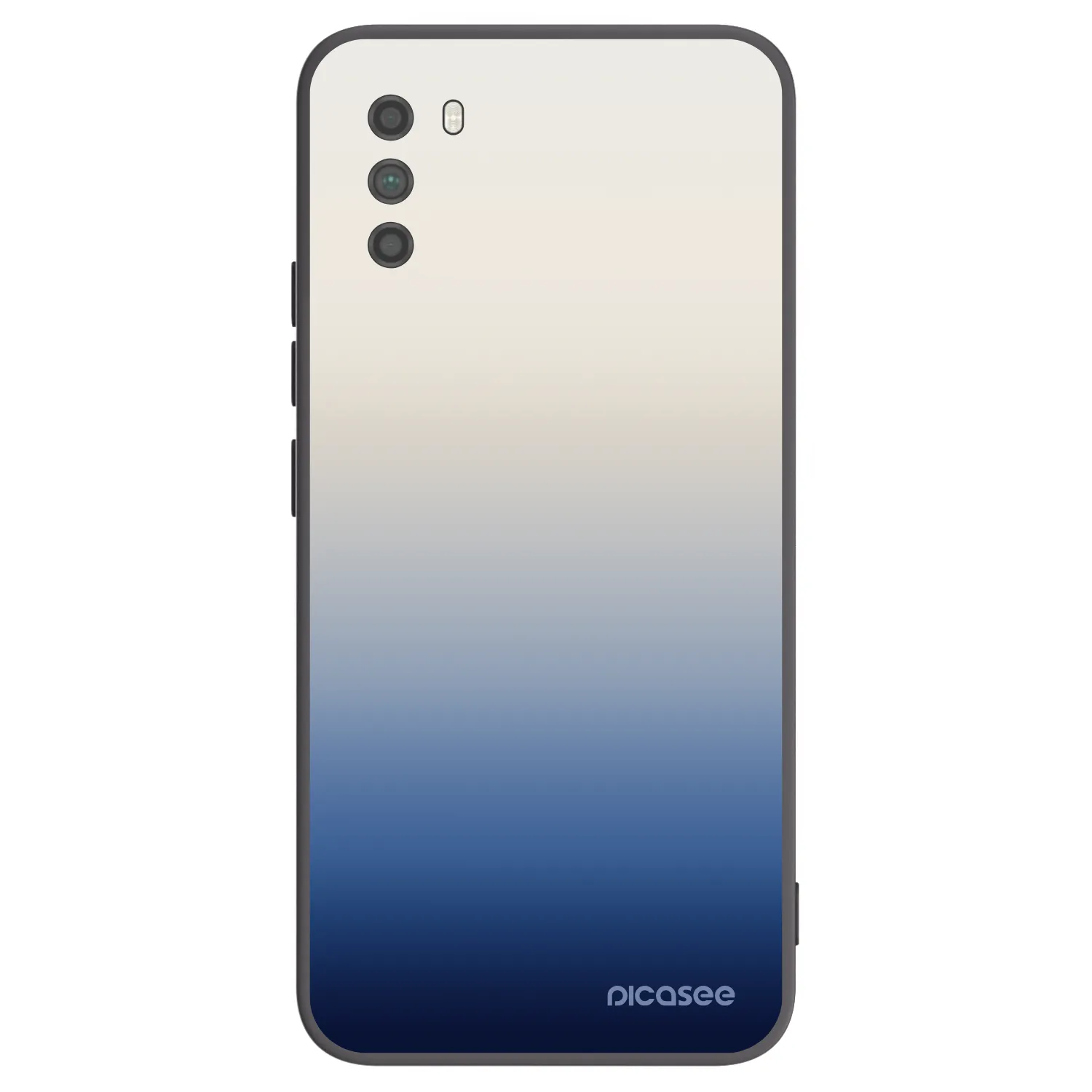 Picasee Μαύρη θήκη σιλικόνης για Xiaomi Poco M3 - Gravity Fade