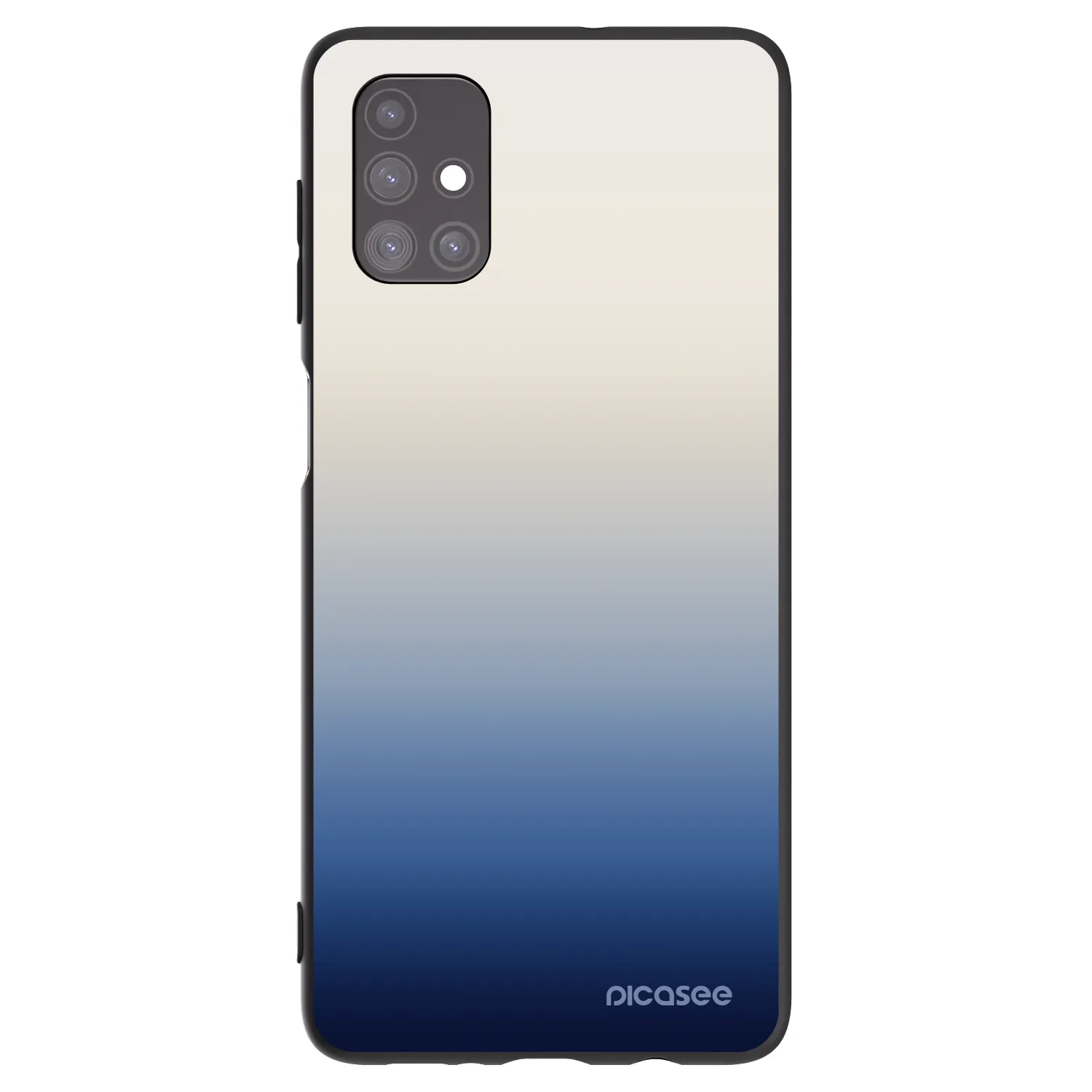 Picasee Μαύρη θήκη σιλικόνης για Samsung Galaxy M51 M515F - Gravity Fade