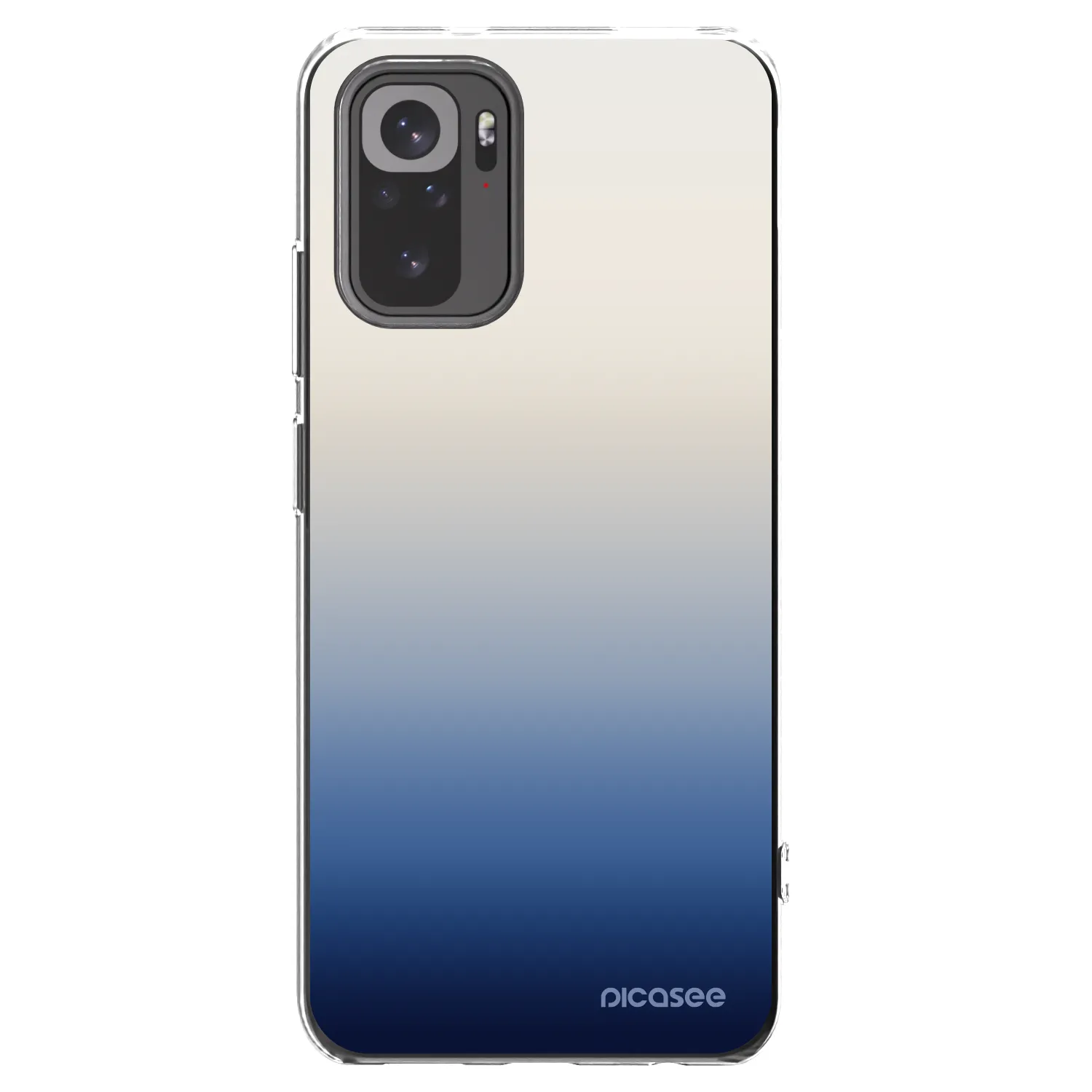Picasee διαφανής θήκη σιλικόνης Xiaomi Redmi Note 10 - Gravity Fade