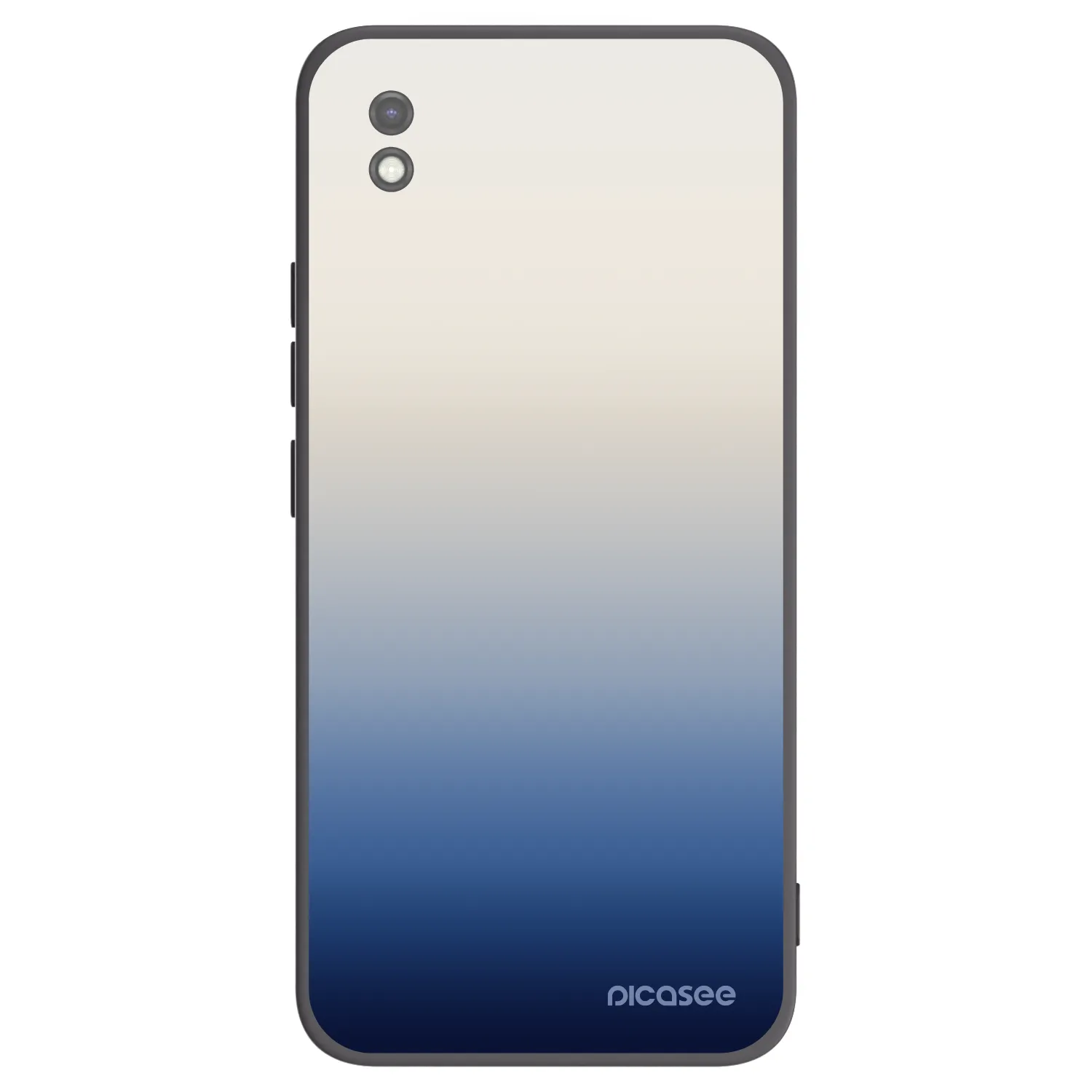 Picasee Μαύρη θήκη σιλικόνης για Xiaomi Redmi 9AT - Gravity Fade