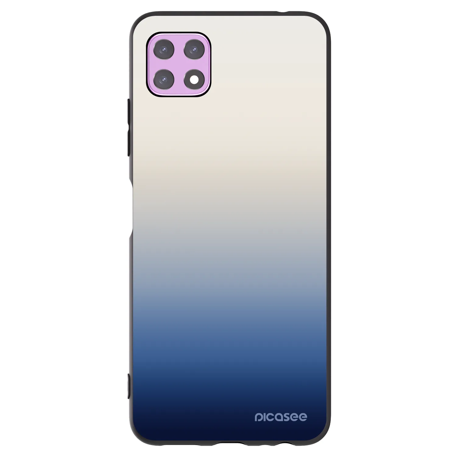 Picasee Μαύρη θήκη σιλικόνης για Samsung Galaxy A22 A226B 5G - Gravity Fade