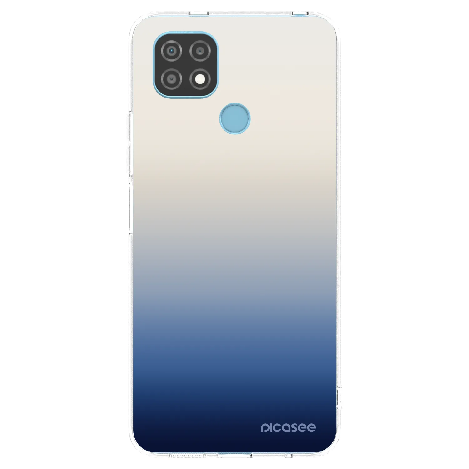 Picasee διαφανής θήκη σιλικόνης Realme C21 - Gravity Fade