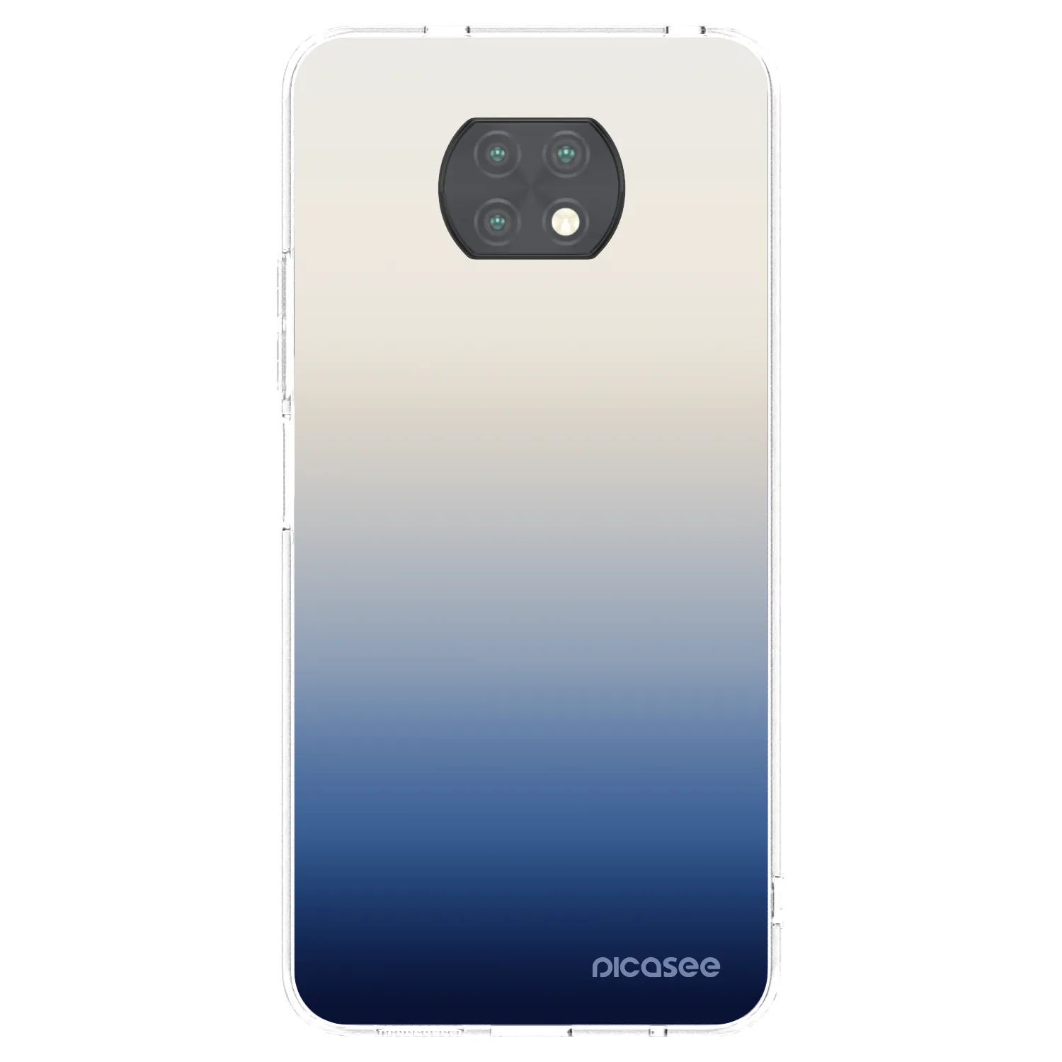 Picasee διαφανής θήκη σιλικόνης Xiaomi Redmi Note 9T - Gravity Fade